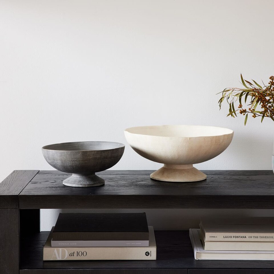 Rustic Ceramic Centrepiece Bowls West Elm UK